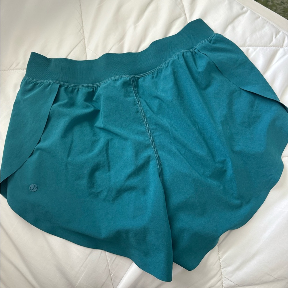 CRZ yoga blue running shorts
